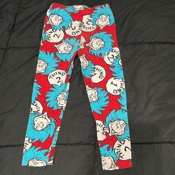 Dr. Seuss Girls Leggings size 4/6 - Picture 3 of 3